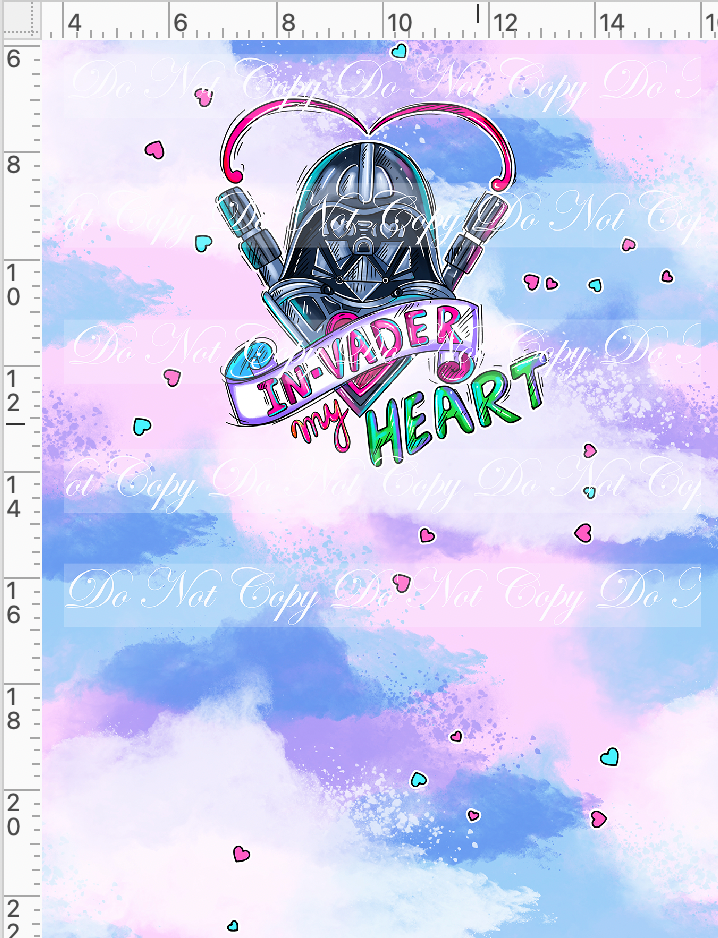 Valentine Star Doodles-Panel-Pink-Vader-child