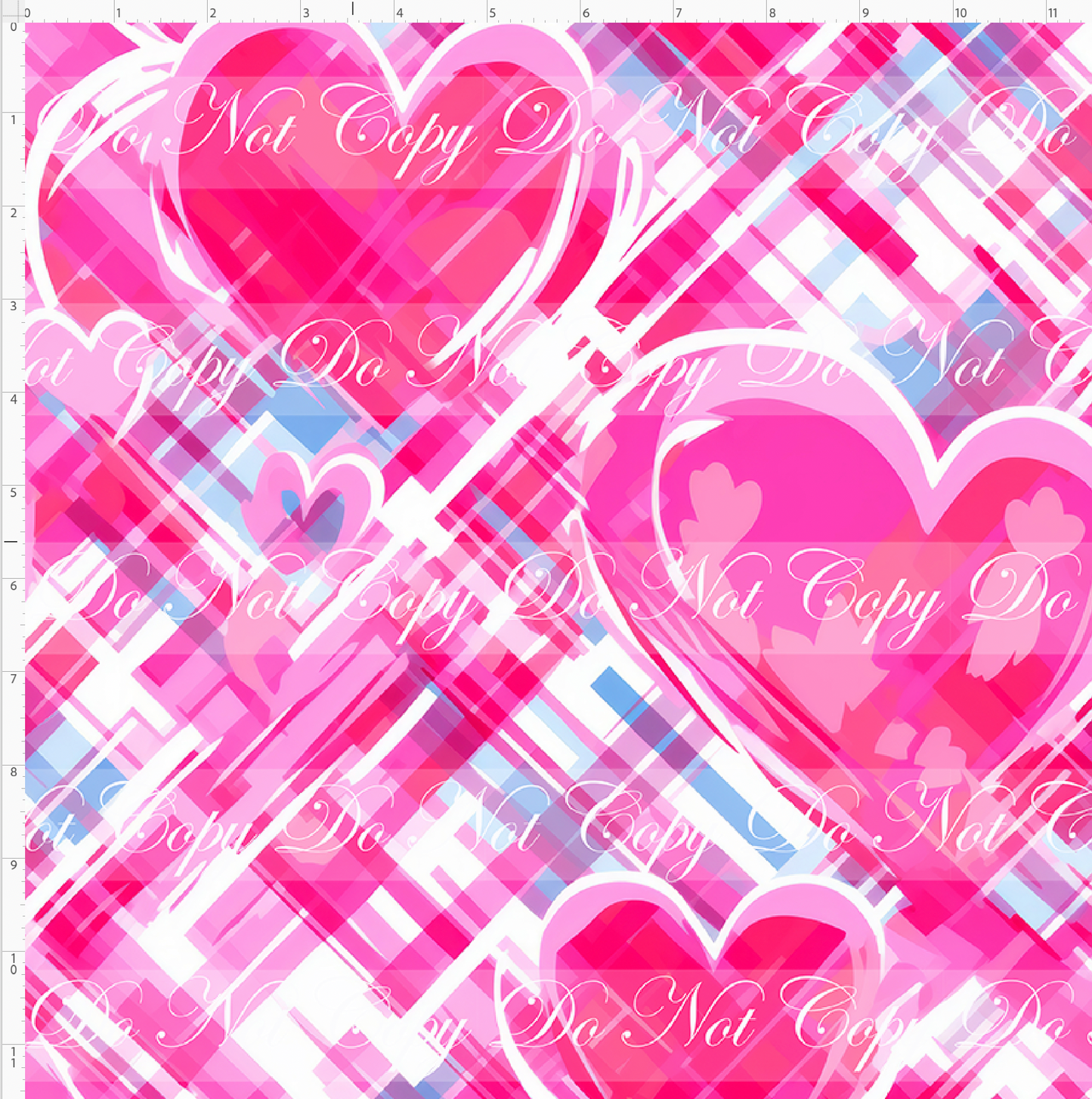 Valentine's & Vineyard Vibes - Plaid and Cupid
