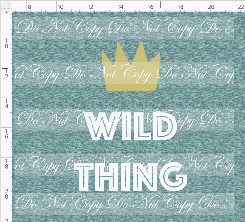 Wild At Heart - Panel - wild thing - Adult