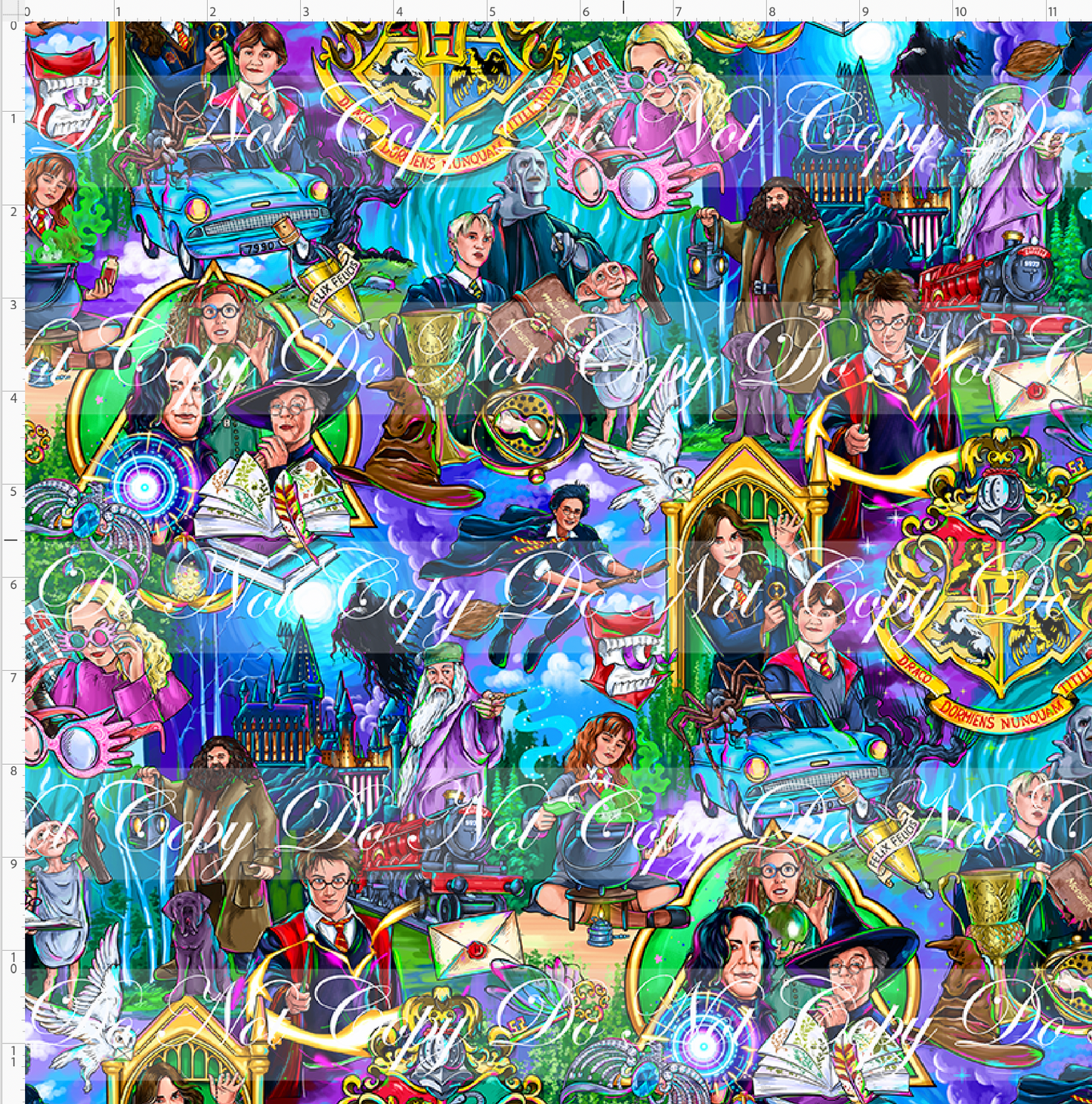 Wizards and Wonders - Main - blue purple - REGULAR SCALE