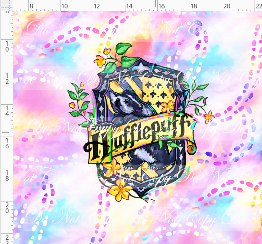 Wizards and Wonders - Panel - pastel - Badger - ADULT