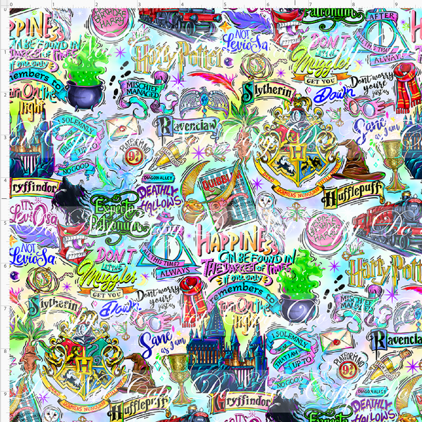 Wizards and Wonders - Words - Pastel - SMALL SCALE