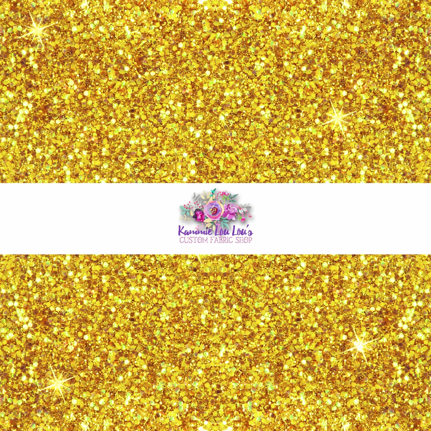 Endless Essentials: Kammieland Glitters - Unicorn Yellow