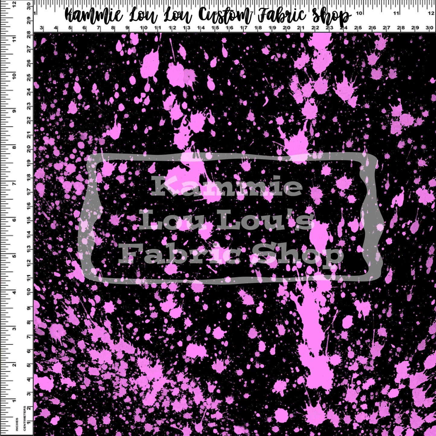 Endless Essentials: Paint Splatter - Bright Pink
