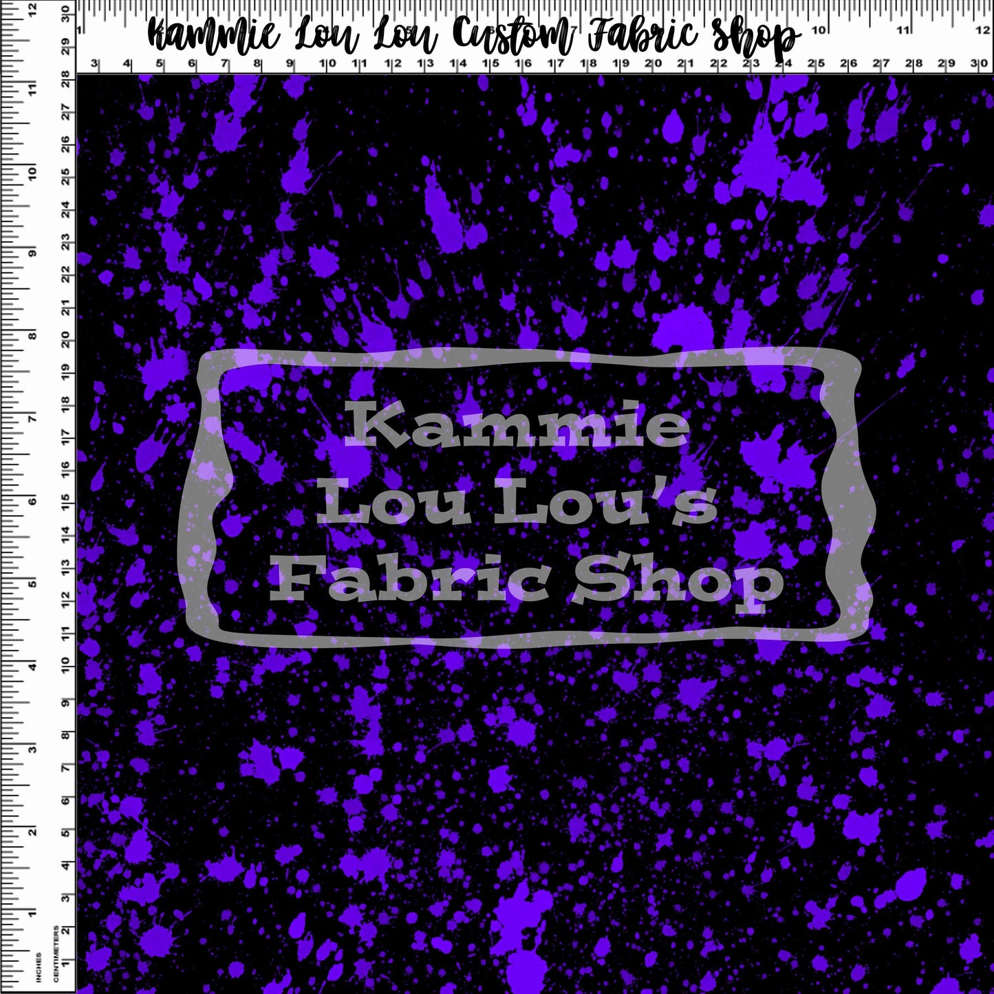 Endless Essentials: Paint Splatter - Purple