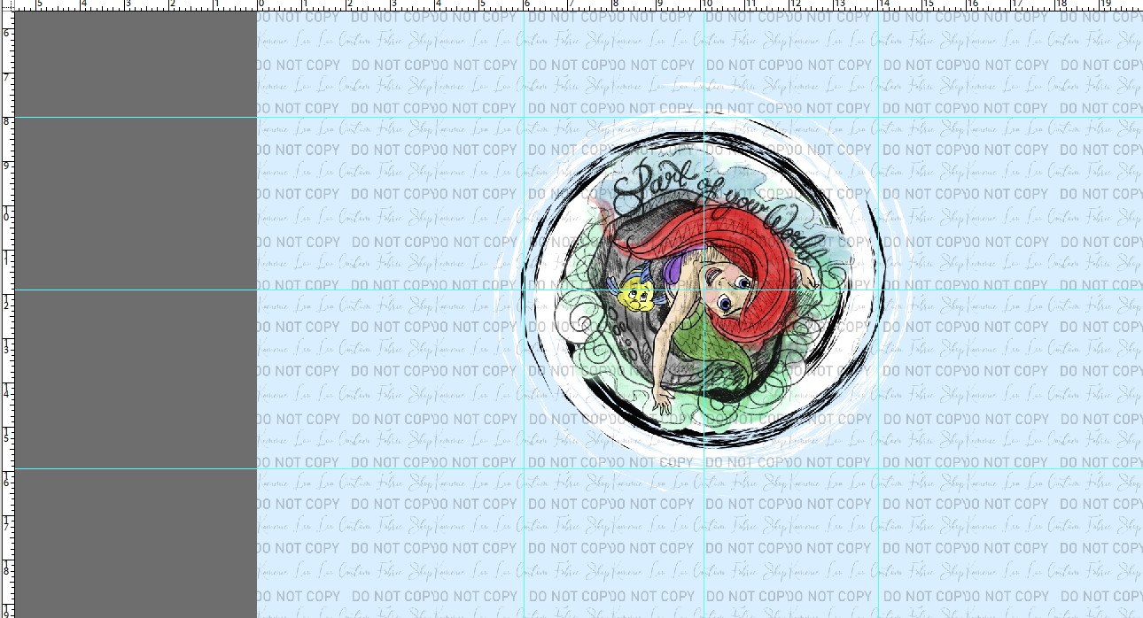 Part of Your World - Panel - Swimming Up - Child
