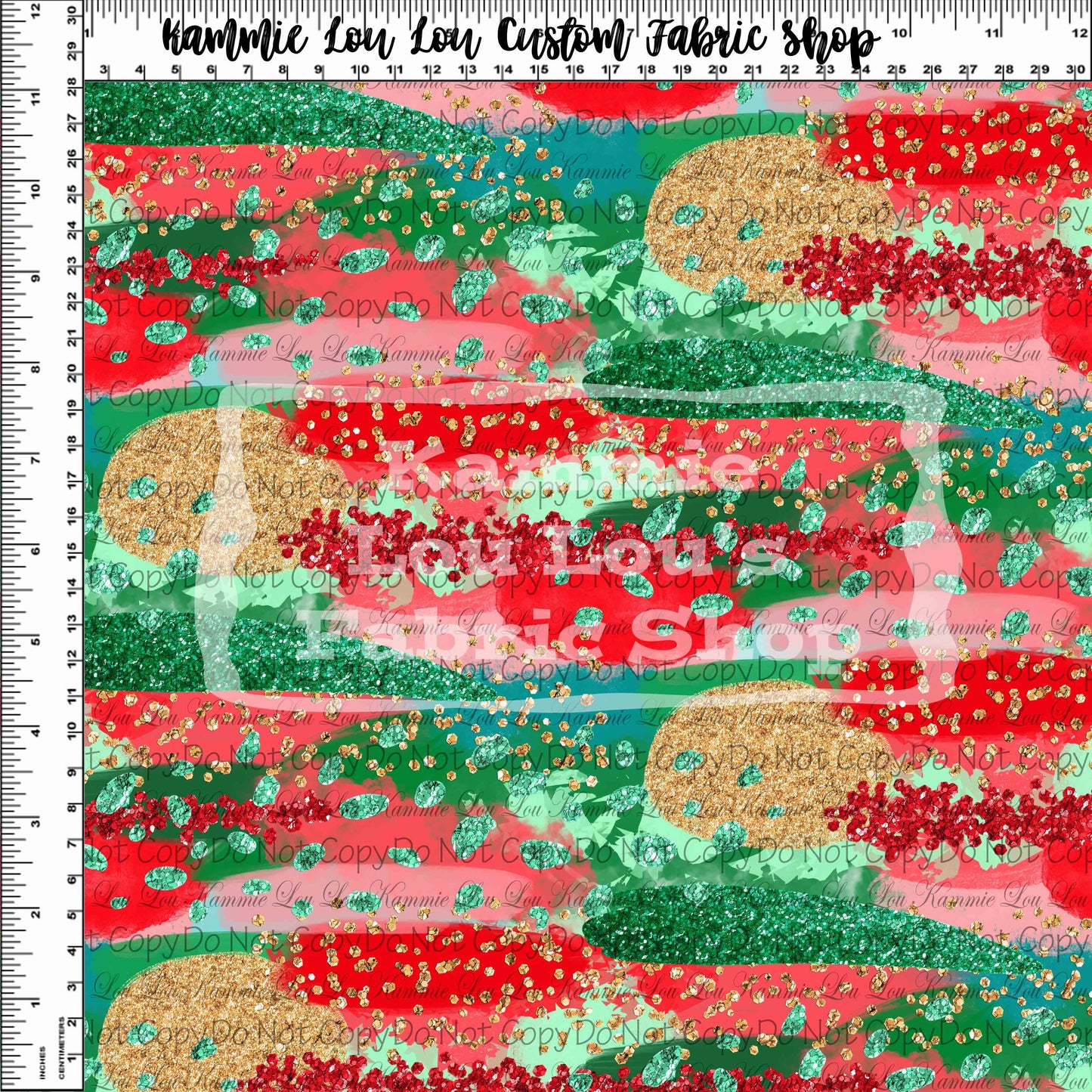 Festive Florals - Holiday Brushstrokes