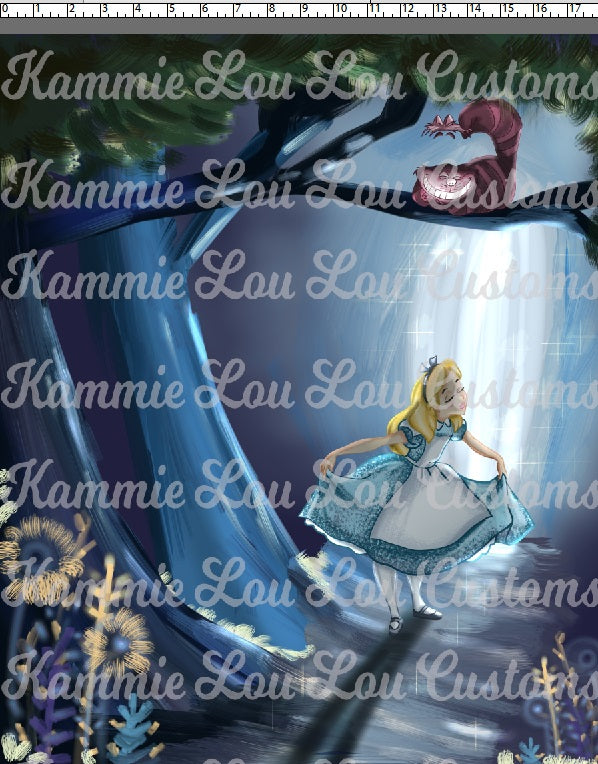 Magical Vacation - All Stacked Up - Illustration Panel - Rabbit Hole - Forest