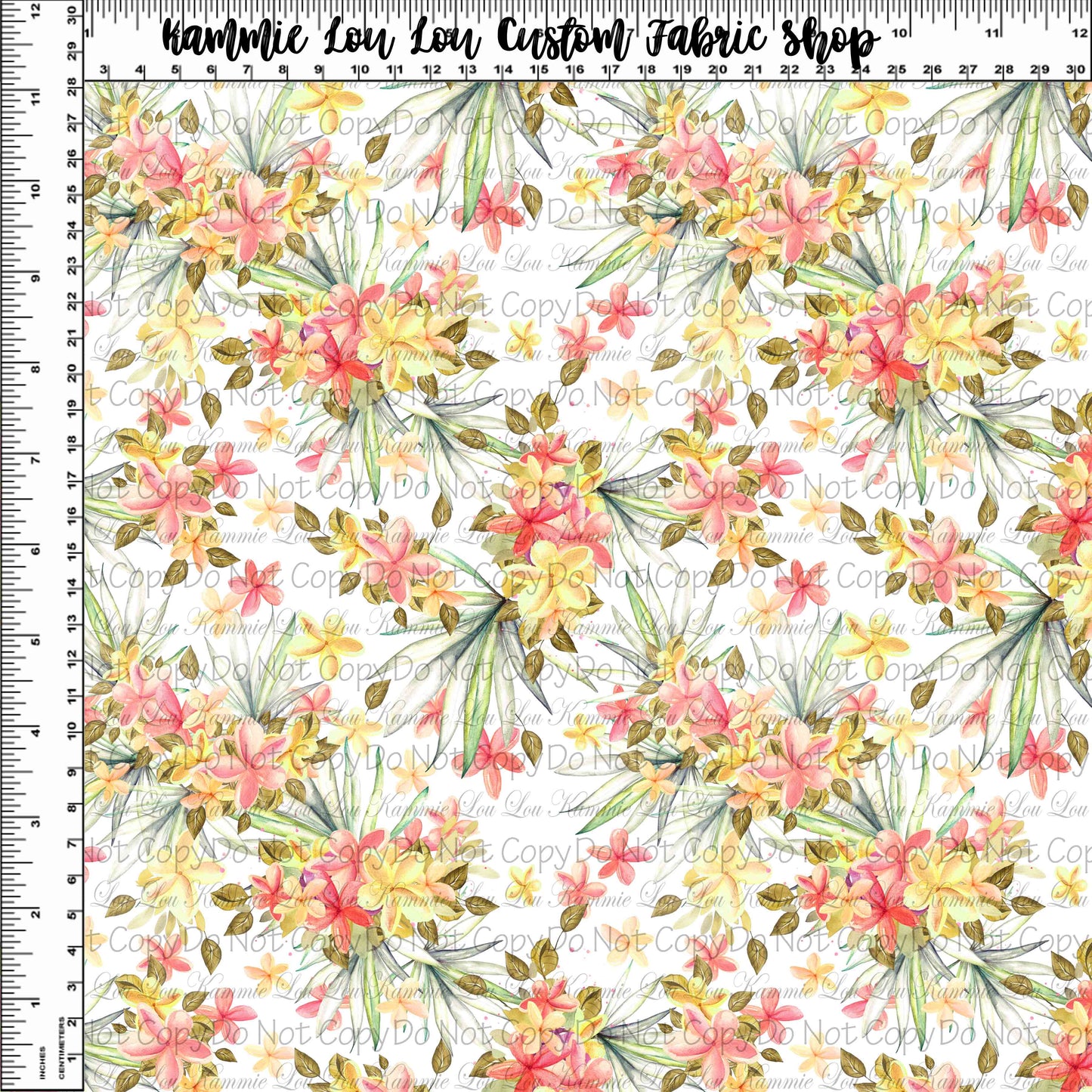 R107 Dare to Be Different - White Floral