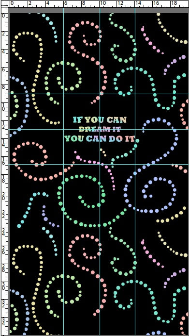 R116 : Pixilated Friends Panel - CHILD