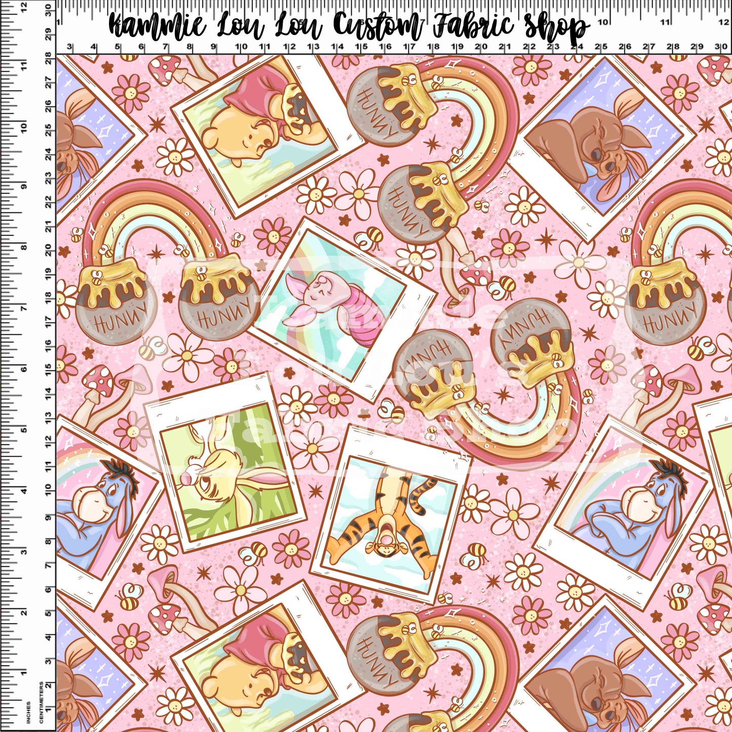 Bears Love Hunny - Regular Scale - Pink