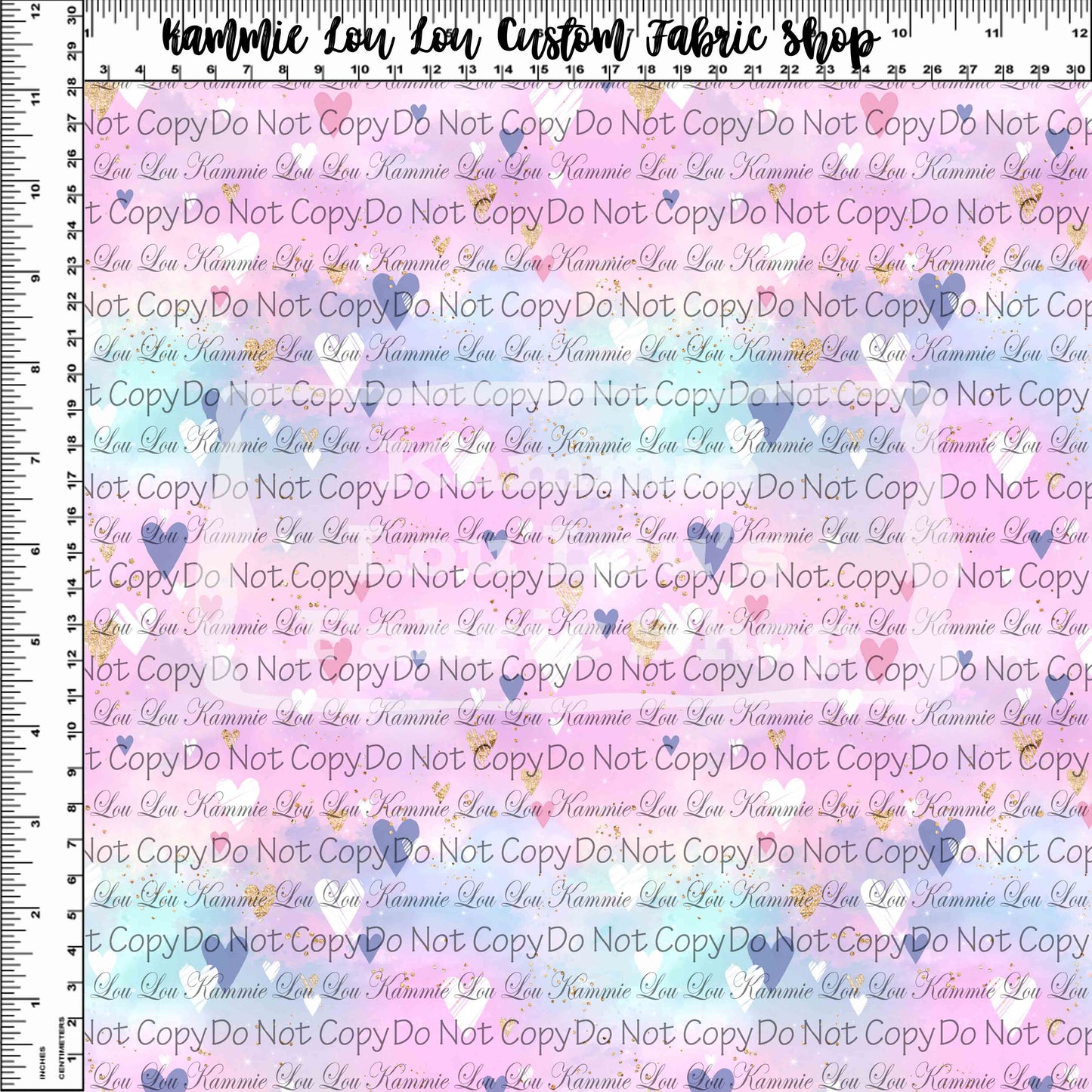 Midnight Hour - Coordinates - Pink Hearts