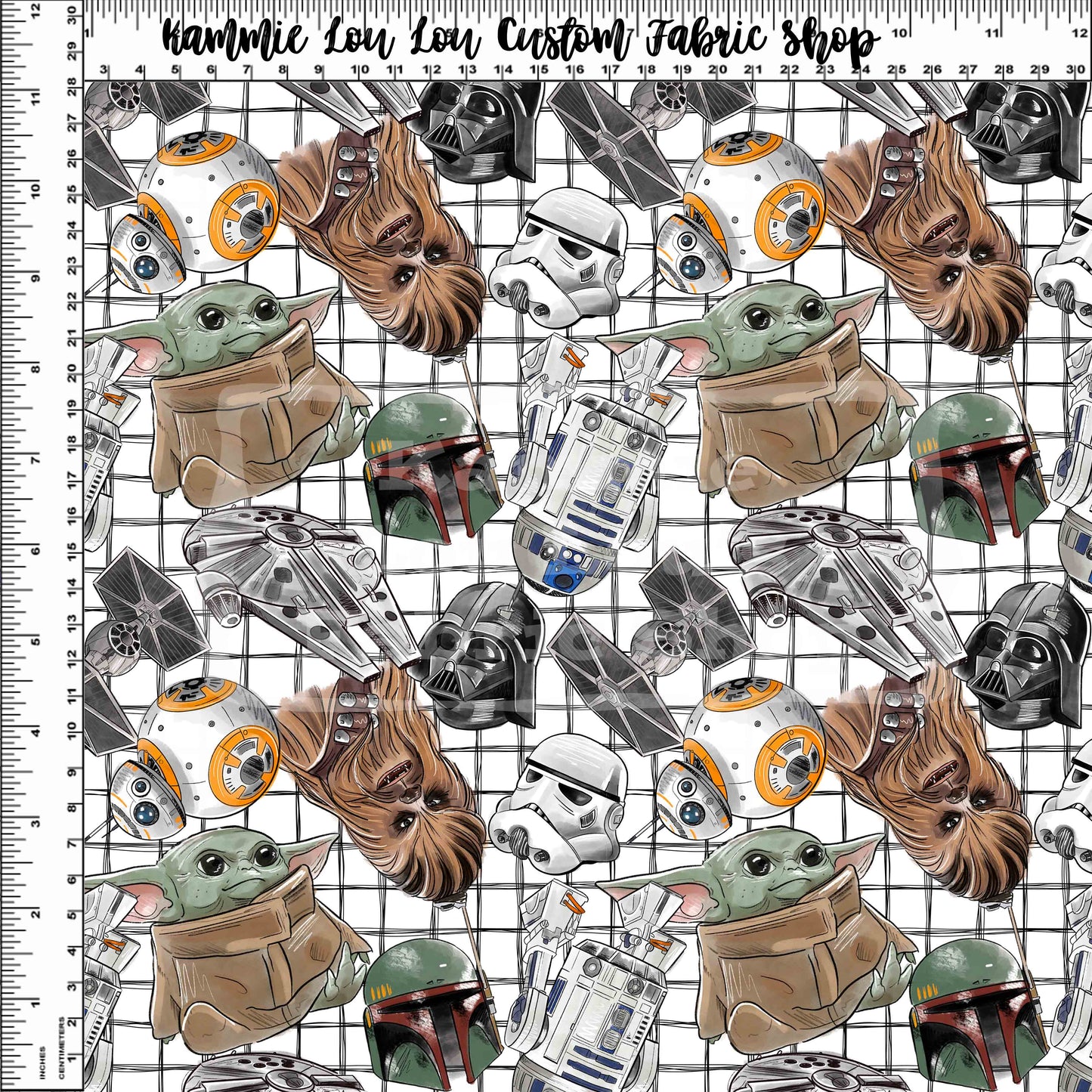 R111 : Little Guy - Main Toss - White - Regular Scale