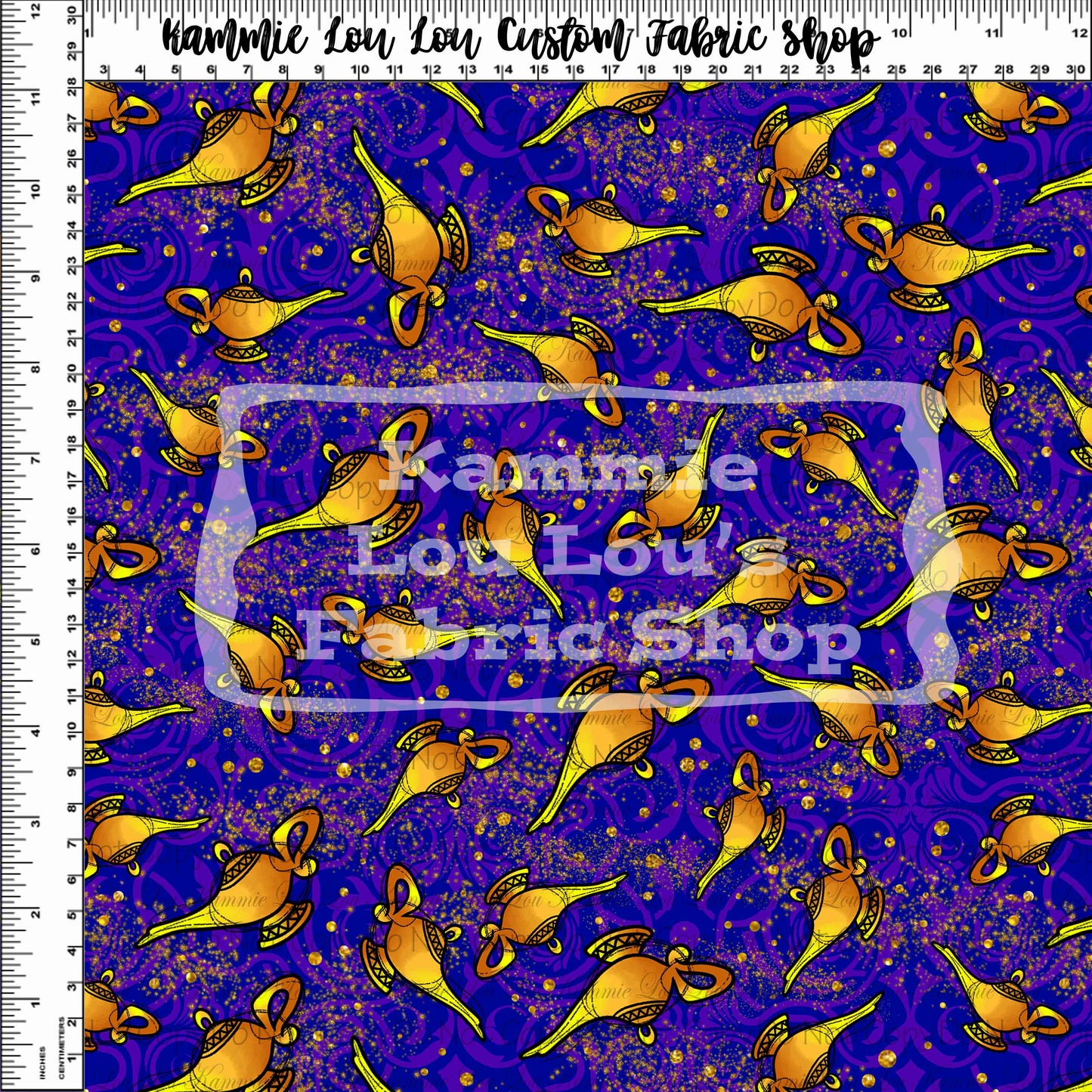 R112 - Carpet Ride - Coordinate Lamps - Dark Blue - Regular Scale