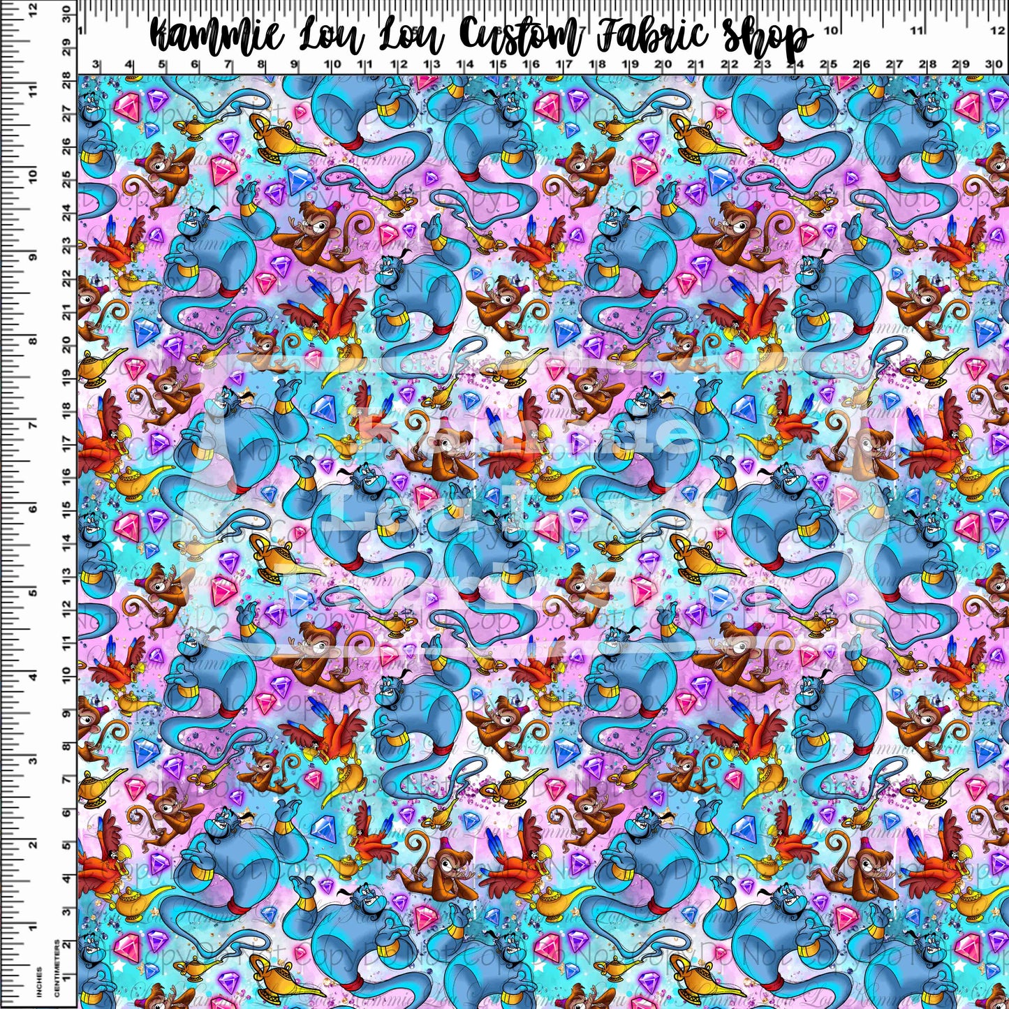 R112 - Carpet Ride - Genie - Small Scale - White