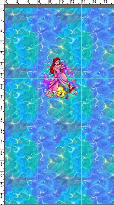 R113 : Treasure Trove - Panel - Blue - CHILD