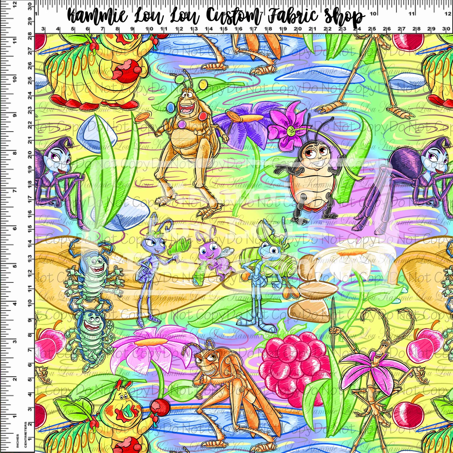 Feelin' Buggy - Main Design - Regular Scale - Rainbow