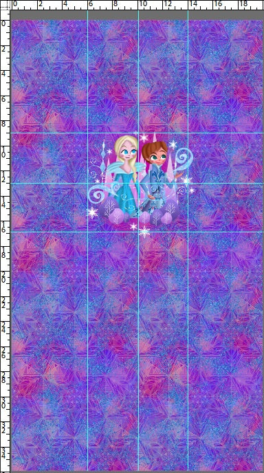 Icy Adventure - Panel - PINK - CHILD