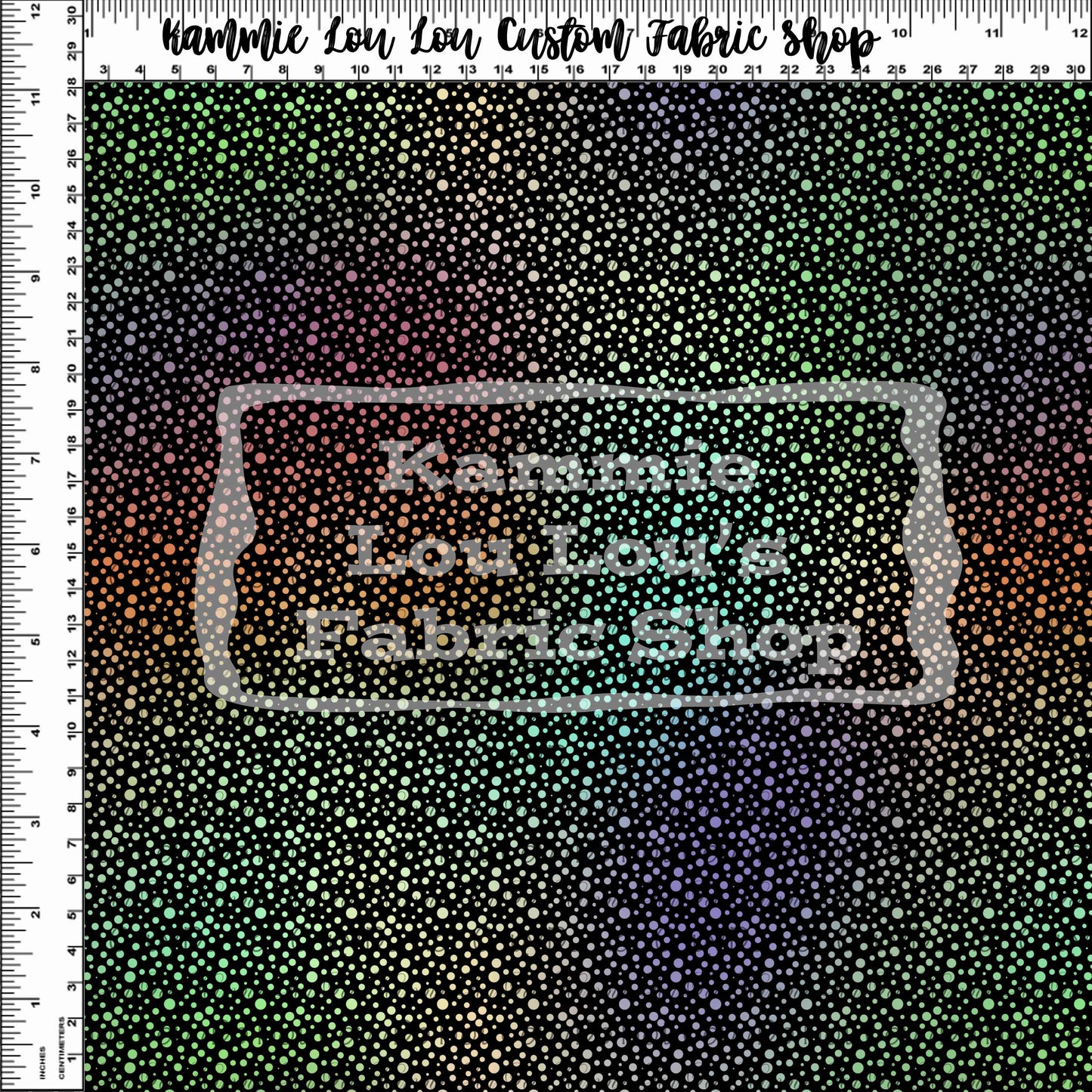 R116 : Pixilated Friends - Rainbow Coordinate