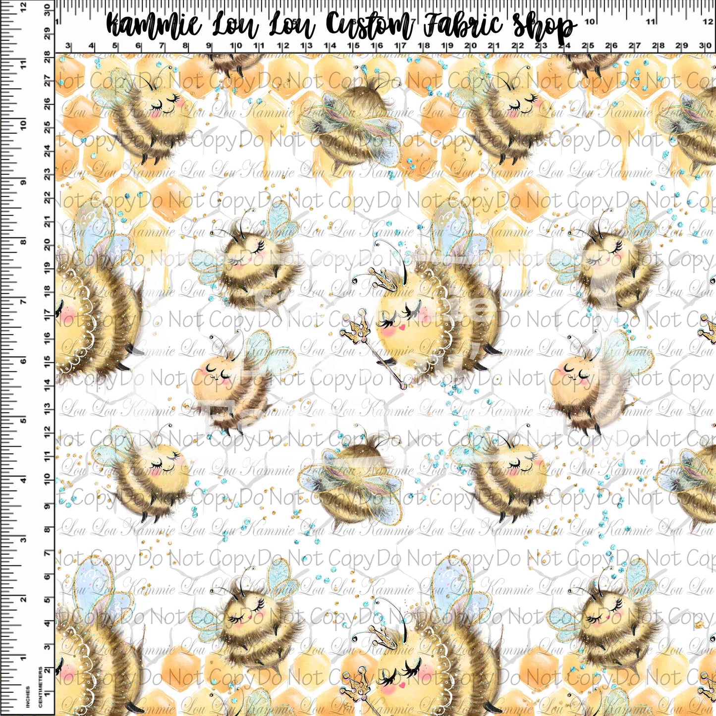 R116 : Queen Bee - bee rows