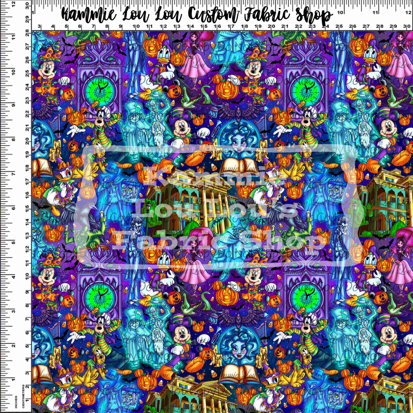 R118 - Not So Haunted Halloween - Main Toss - Small Scale - Purple