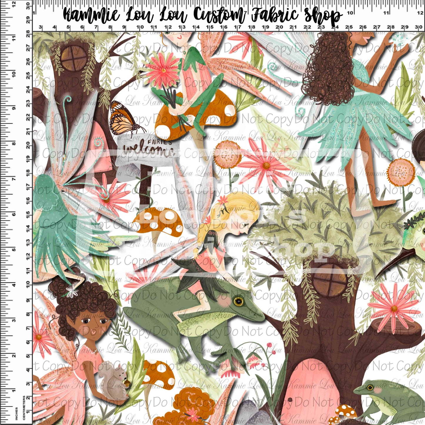 R118 Magical Fairy Garden - Main Toss - Regular Scale - White