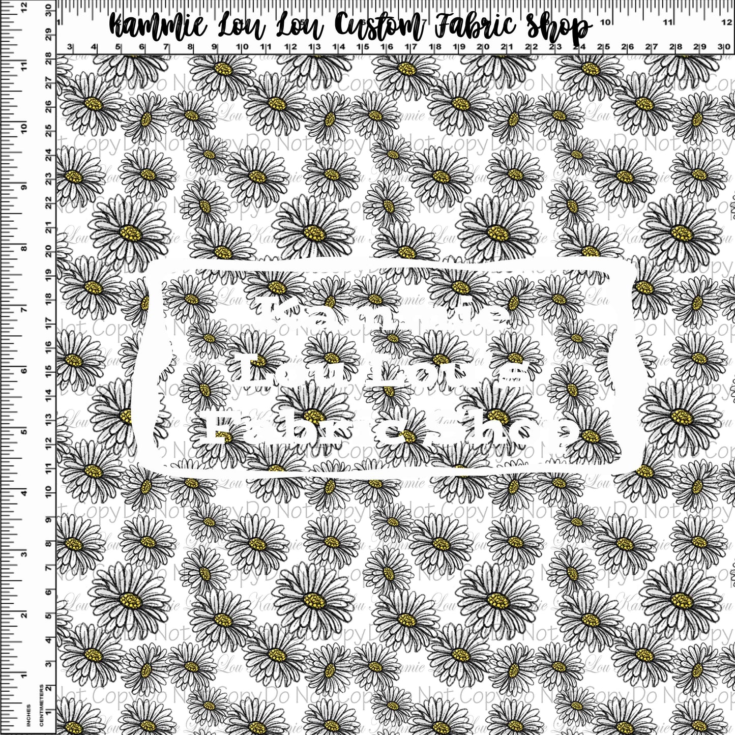 Spoonful of Sugar - White Daisy Coordinate
