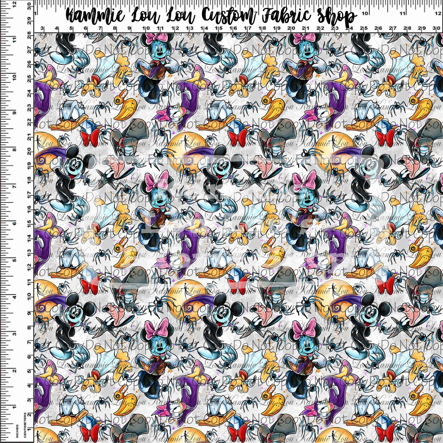 R119 Jack-O-Lantern - Main Design - White - small Scale