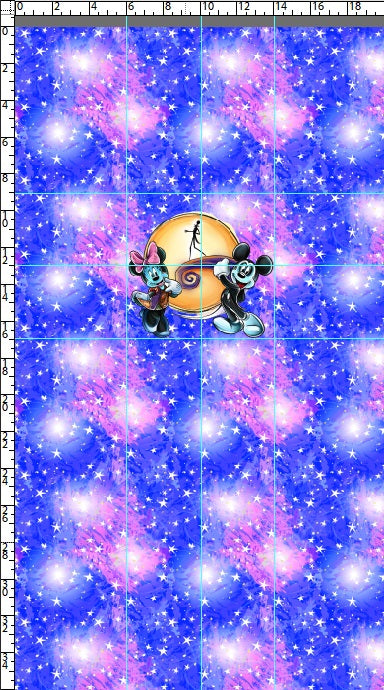 R119 Jack-O-Lantern - Panel - CHILD - Pink Mix