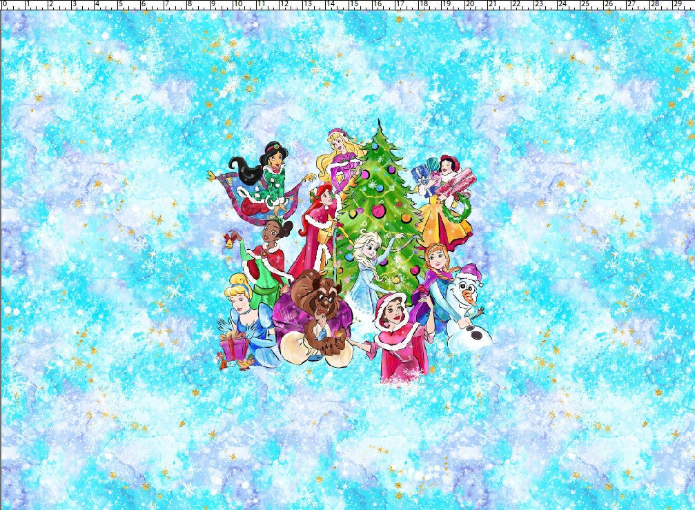 R122 Winter Princess - Panel - Group - ADULT