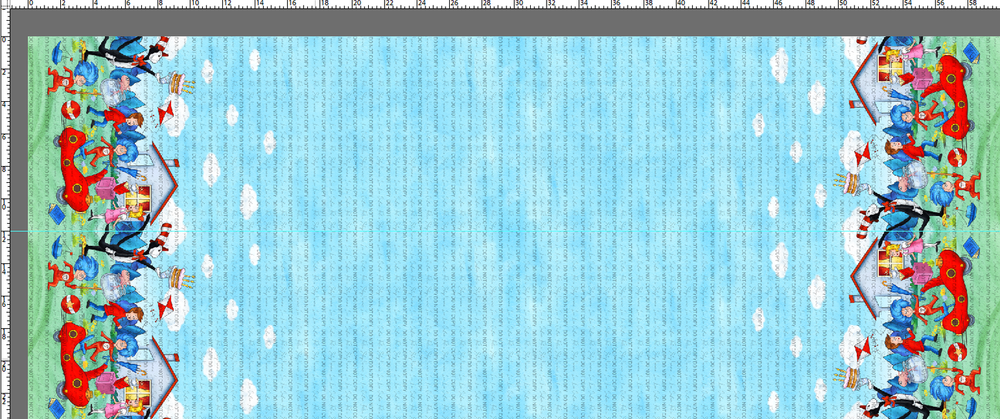 R124 Crazy Cat - One Rainy Day - Double Border