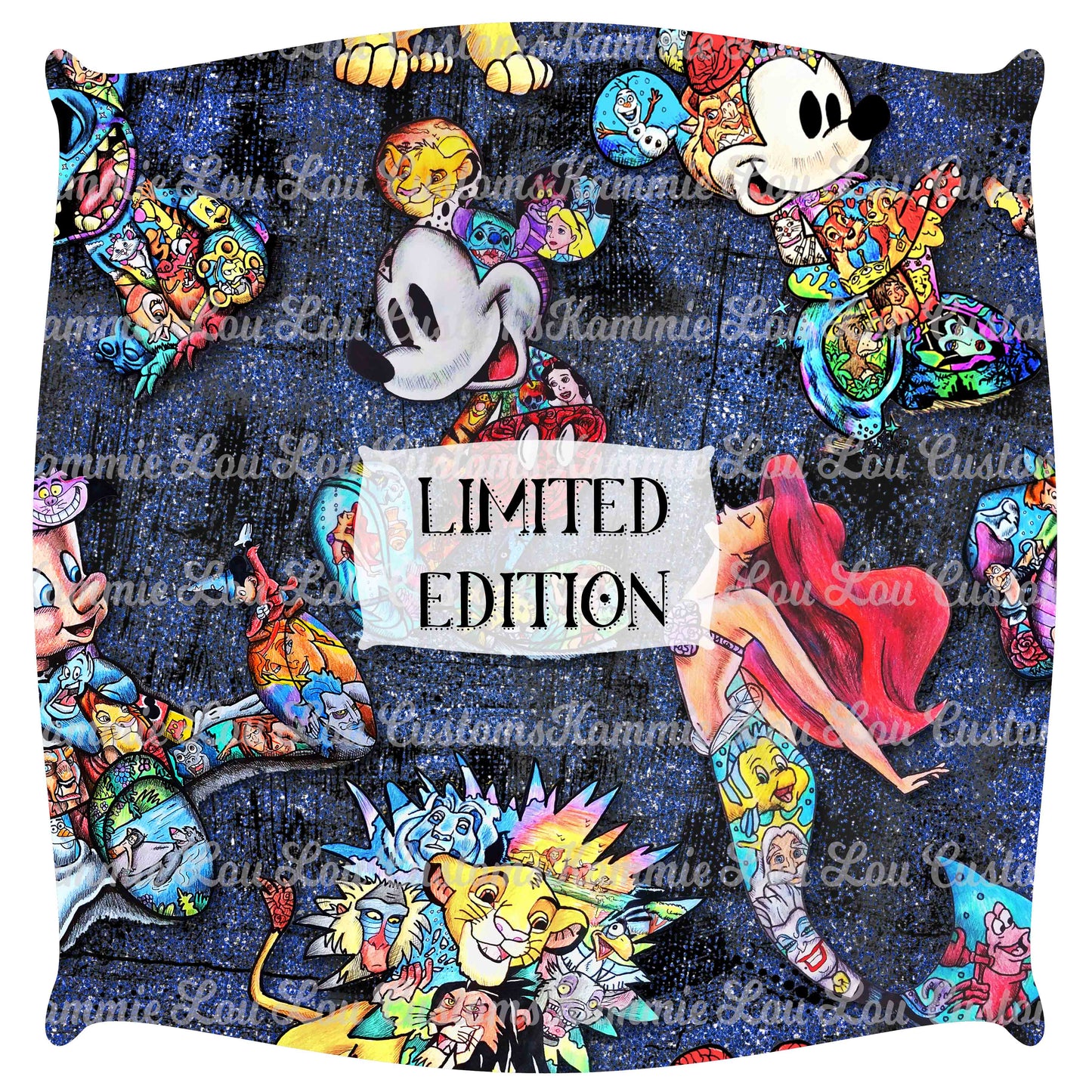 R124 Magic Art Finale - Main Character Toss - Denim Grunge