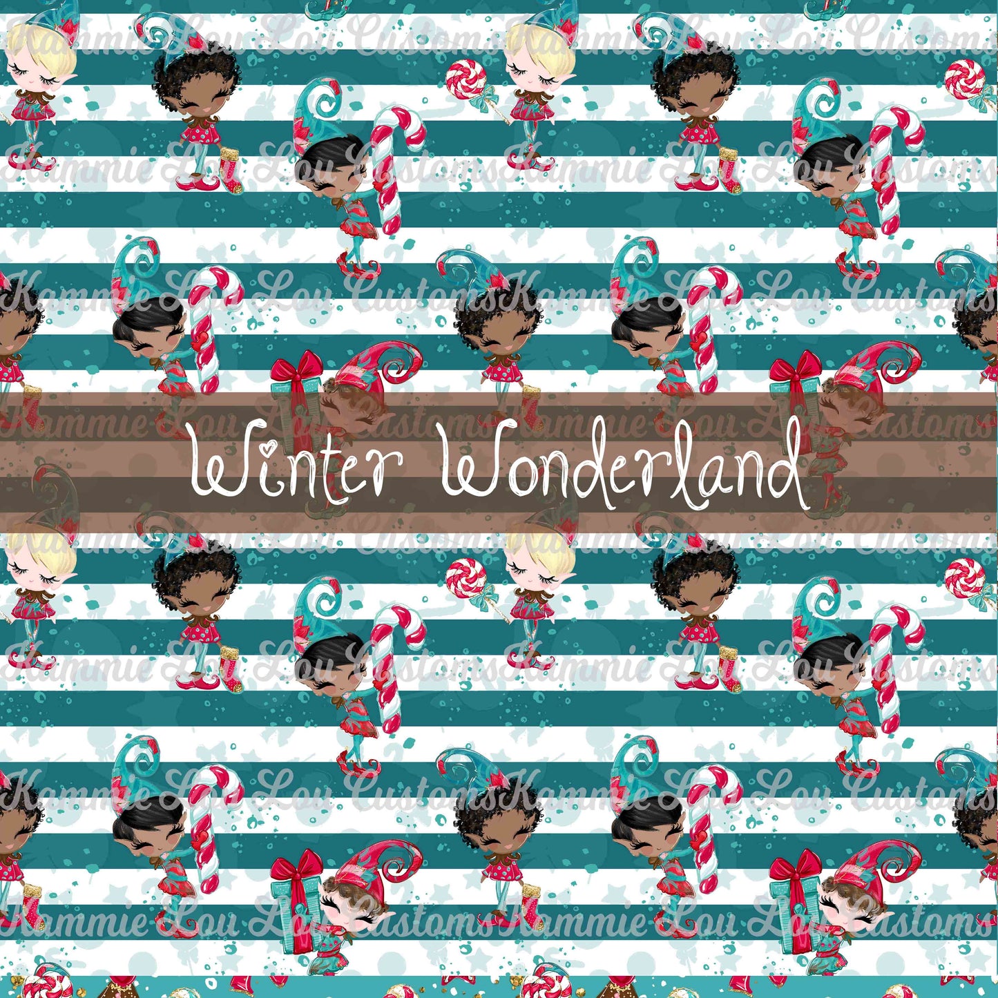 R124 Winter Wonderland -Elf Stripe