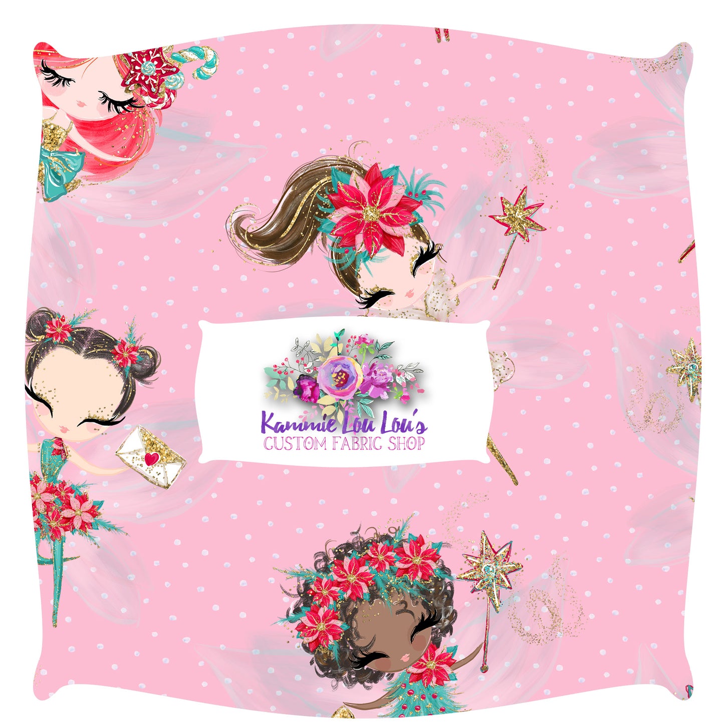 R124 Winter Wonderland - Winter Fairy - Pink