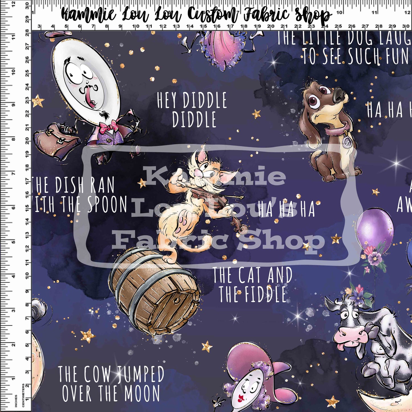 R125 Nursery Rhymes - Main Toss - Dark