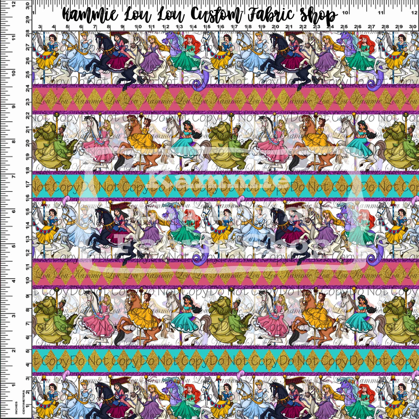 Carousel Dreams - Rows - Tiny Scale