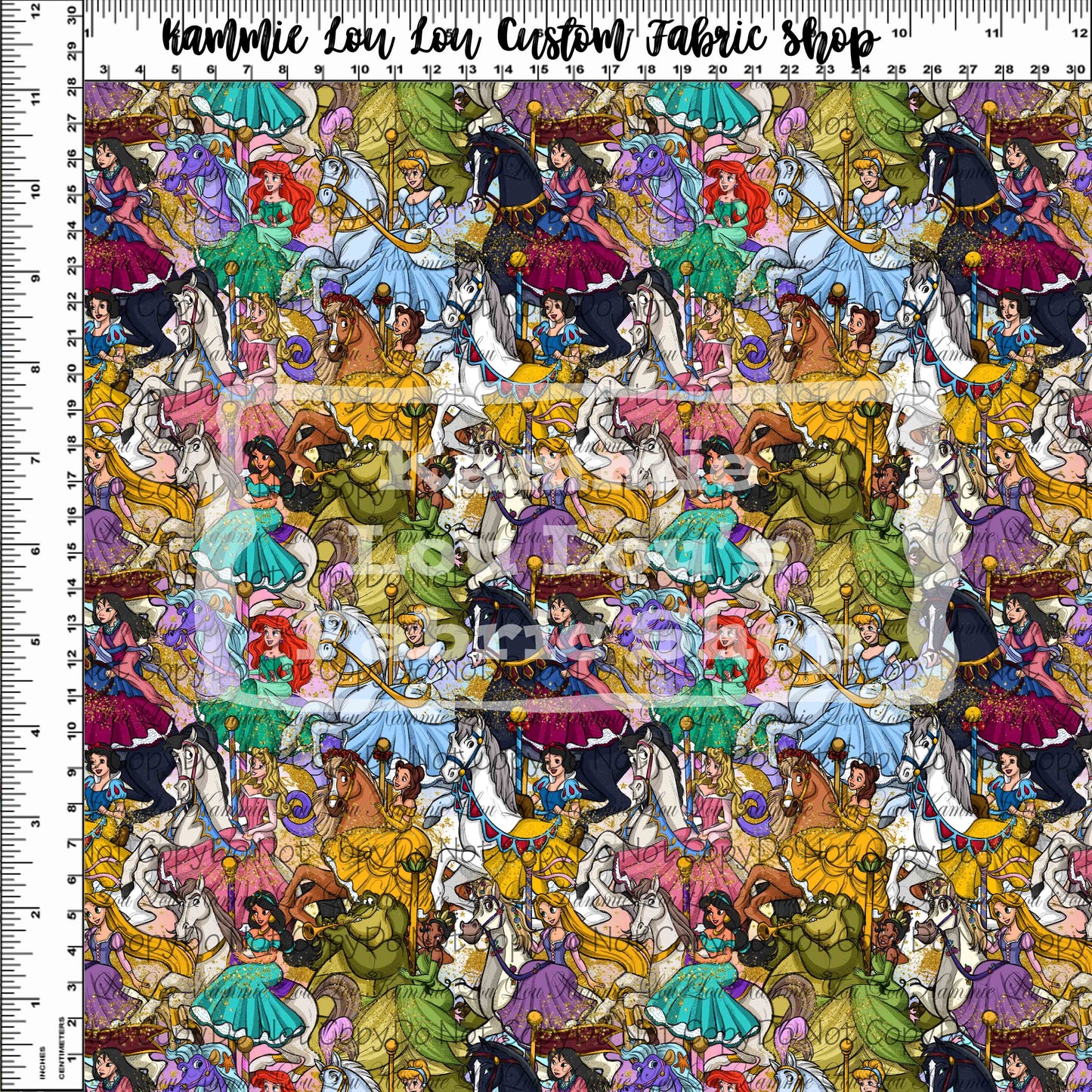 Carousel Dreams - Stacked - Tiny Scale