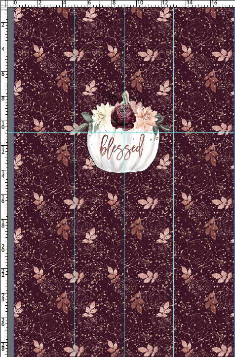 Fall Elegance - Panel - Blessed - CHILD