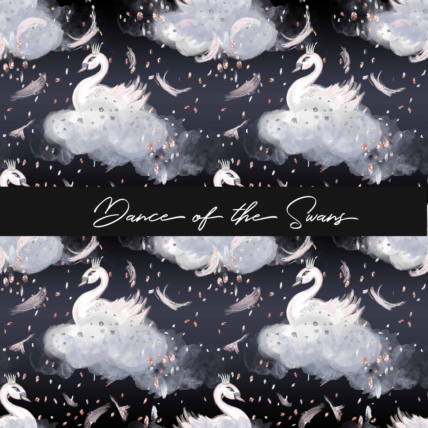 Round 108 Tiny Dancer - Ballet Dreams - Charcoal