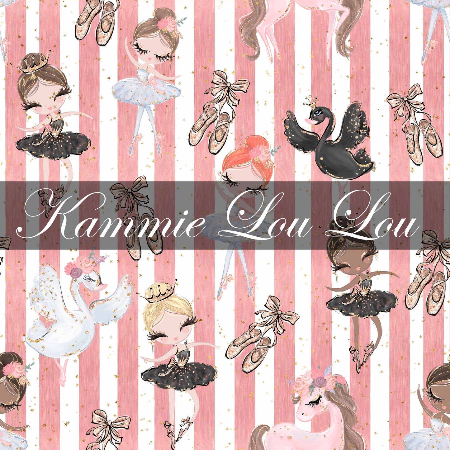 Round 108 Tiny Dancer - Toss Print Stripes