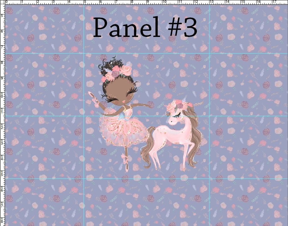 R108 Tiny Dancer Finale - Dancer Panels - Panel #3 - Black Hair (18x23)
