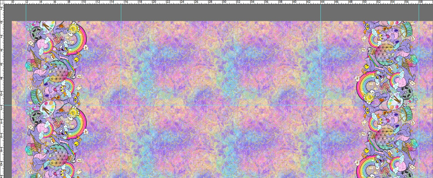 W & D Imagination Dragon - Double Border - Small Scale