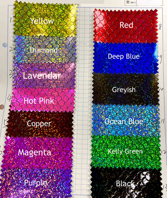 Open - Bag Makers Delight - Princess of the Sea Scales Vinyl (507)