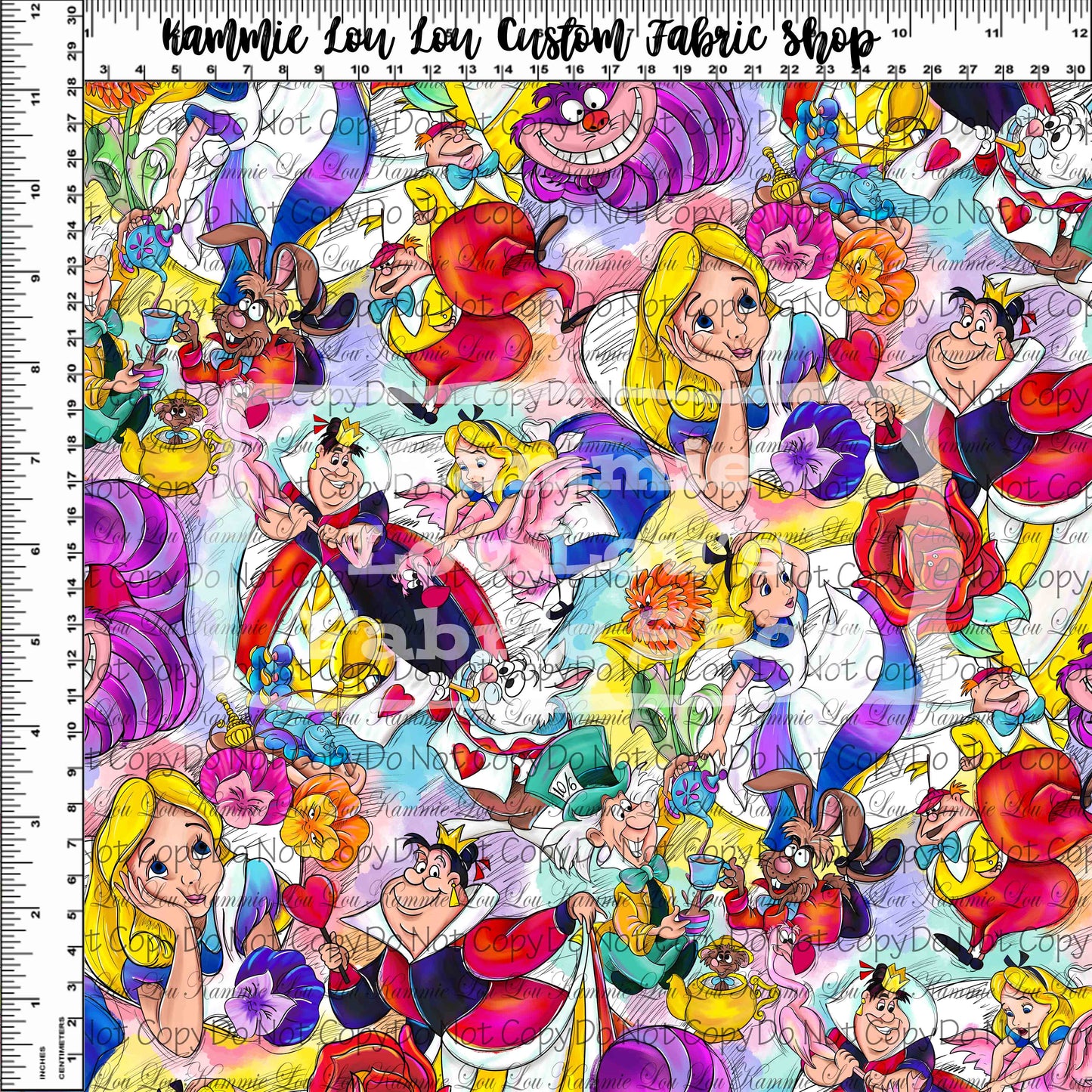 R74 Curiouser & Curiouser - Main Pattern