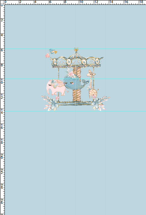 R129 Mom & Me Panels - CAROUSEL