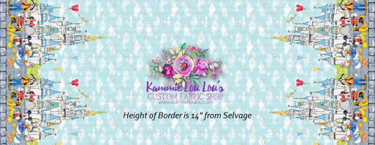 R124 : Magical Escape - Fab 5 Character Border