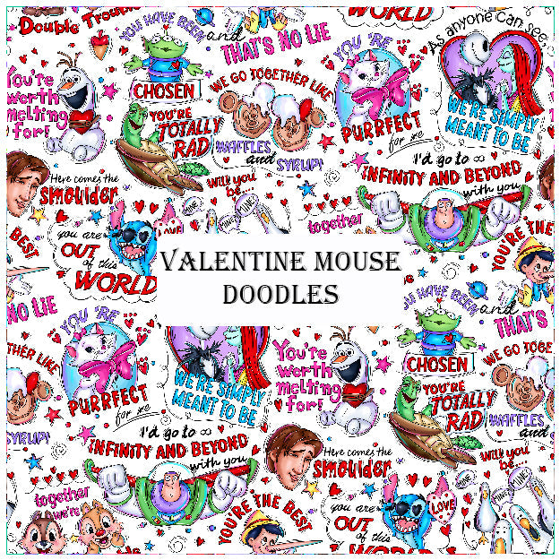 Valentine Mouse Doodles - OSP Collection
