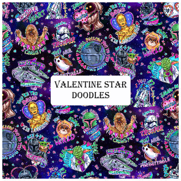 Valentine Star Doodles - OSP Collection