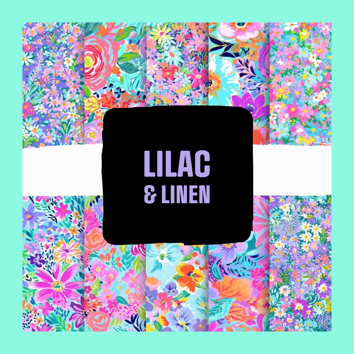 Lilac & Linen Florals - MST Collection