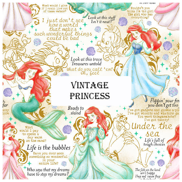 Vintage Princess Series: Ocean Song - KLL Collection